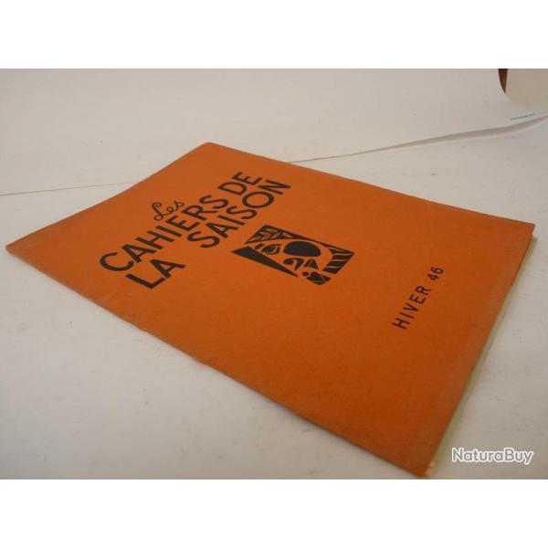 Livre Les Cahiers de la Saison HIVER 1946