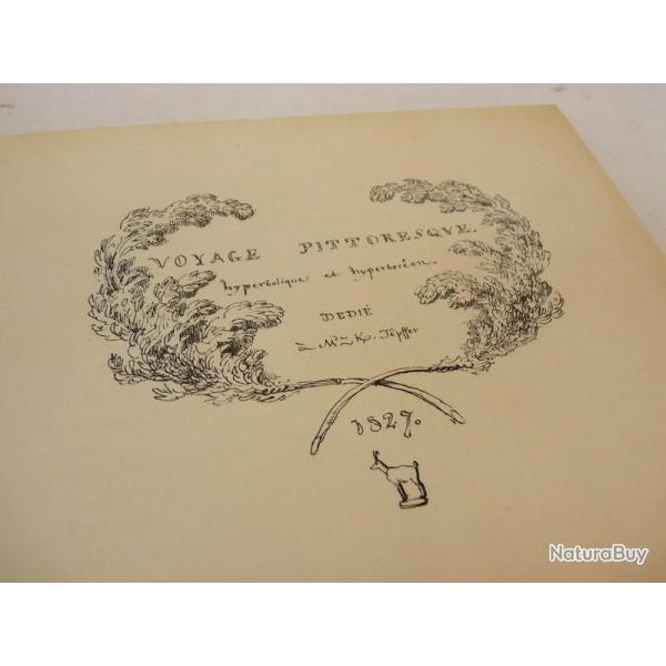 Livre Le voyage pittoresque, hyperbolique et hyperboren 1944