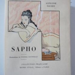 Livre Sapho Alphonse DAUDET 1929 Illustrations Pierre ROUSSEAU