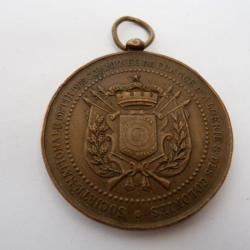 Médaille de tir Communes de France Algérie et Colonies