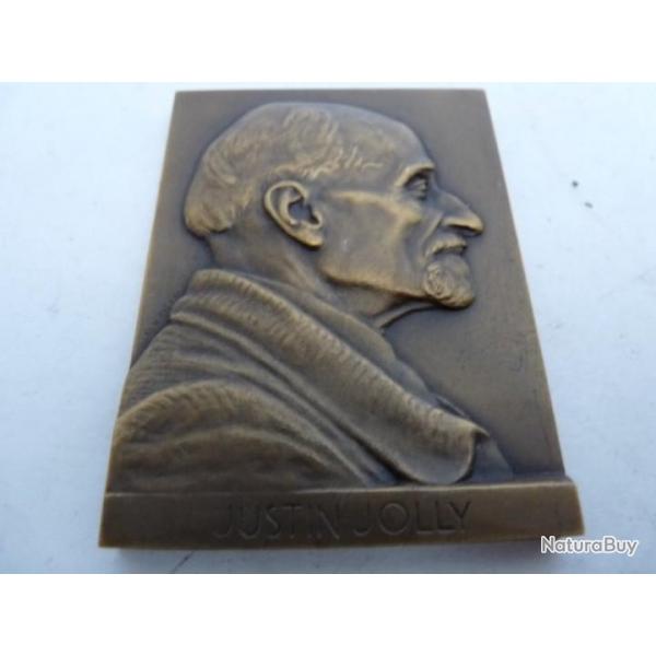 Mdaille professeur Justin JOLLY 1941 mdecine