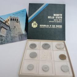 Monnaies San Marino FDC 1975