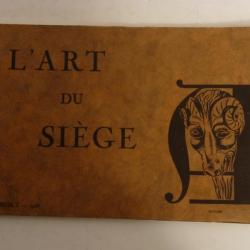 Livre L'Art du Siège Album I. 1938