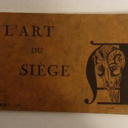 Livre L'Art du Siège Album I. 1938 Antiquité Ameublement
