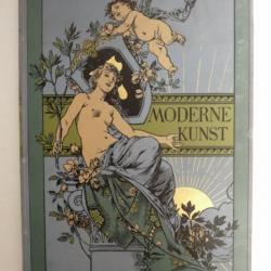 Livre Moderne Kunst XII illustré Art nouveau