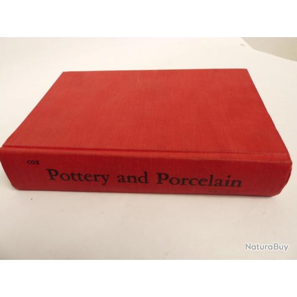 Livre The Book of Pottery and Porcelain COX Vol I 1963
