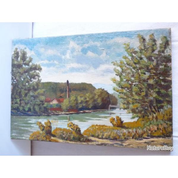 Tableau Peinture Suisse Genve Firmenich Arve