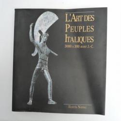 Livre L'Art des Peuples Italiques Musée Rath Genève 1993