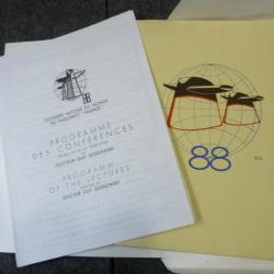 Brochure Paquebot France Croisière autour du monde 1972