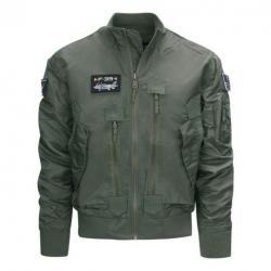 Blouson aviateur F-35 kaki