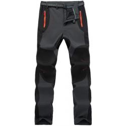 Pantalon de randonnée imperméable - Gris et noir - Pantalon de Chasse - Livraison rapide
