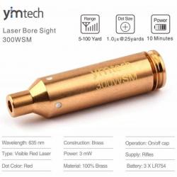 Cartouche laser 300WSM pour réglage