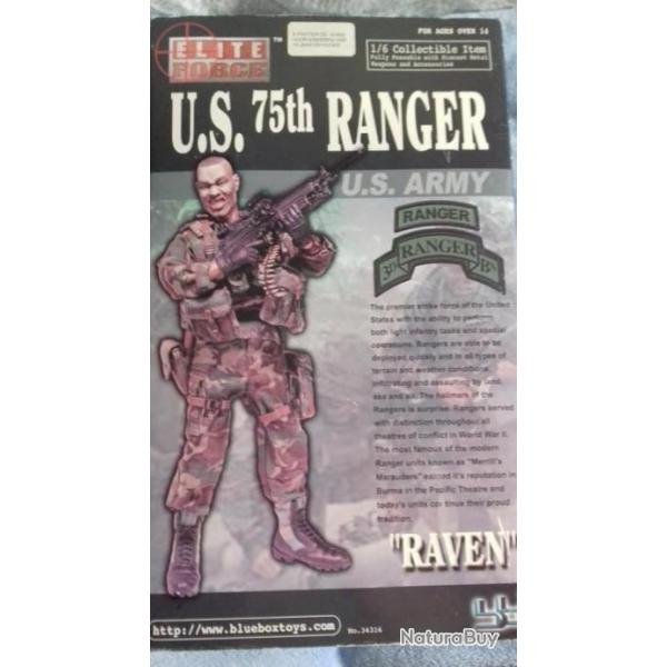 Figurine 1/6 eme US 75 TH RANGER