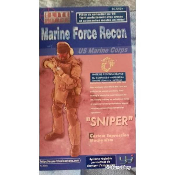Figurine 1/6 eme Marine Force Recon