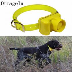Collier beeper repérage jaune pour chien - 8 modes pour l'entrainement et la chasse