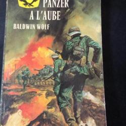 Livre Panzer a l'aube de Baldwin Wolf