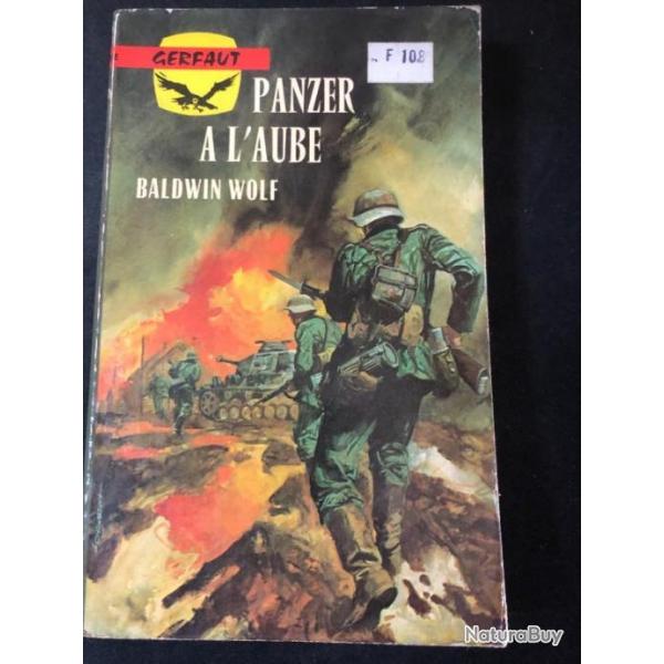 Livre Panzer a l'aube de Baldwin Wolf