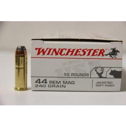 50 Balles Winchester 44 magnum 240grs
