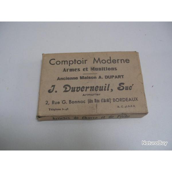 COLLECTOR Bote Cal 24 Plomb de 9.Poudre T. Comptoir Moderne Duverneuil  Bordeaux