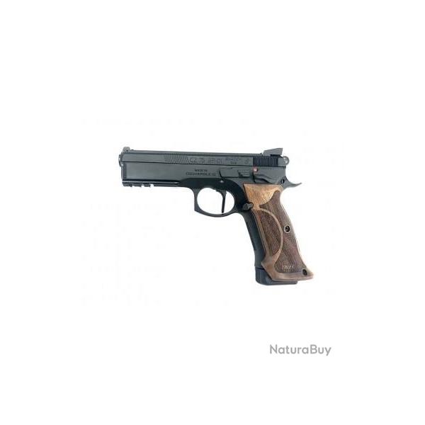 Pistolet CZ 75 SP-01 SHADOW BLACK WOOD EDITION Cal.9x19