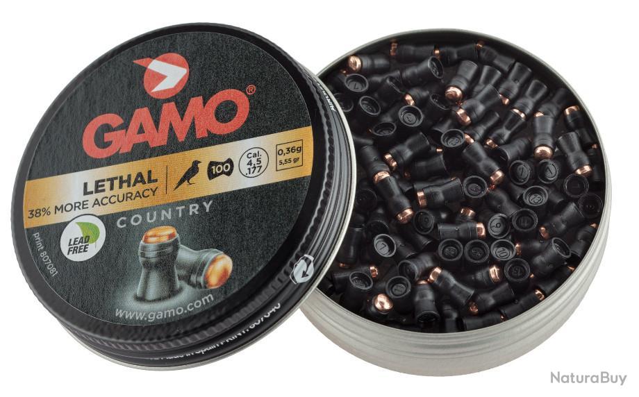 GAMO Plombs 10X expansifs 4,5 mm 