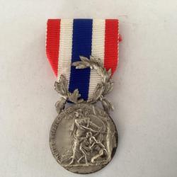 Médaille Argent Ministère de l'Intérieur (dit de Police Française)