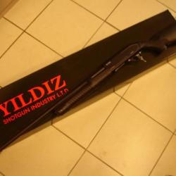 vends fusil à pompe YILDIZ synthétique cal.12mag 5 coups canon rayé (RAYURE DROITE NON DISPERSANTE)