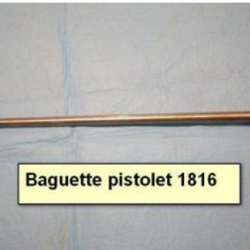 Baguette pistolet 1816