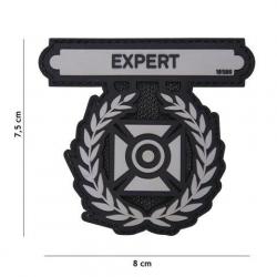 Patch 3D PVC Expert Medal Gris (101 Inc)