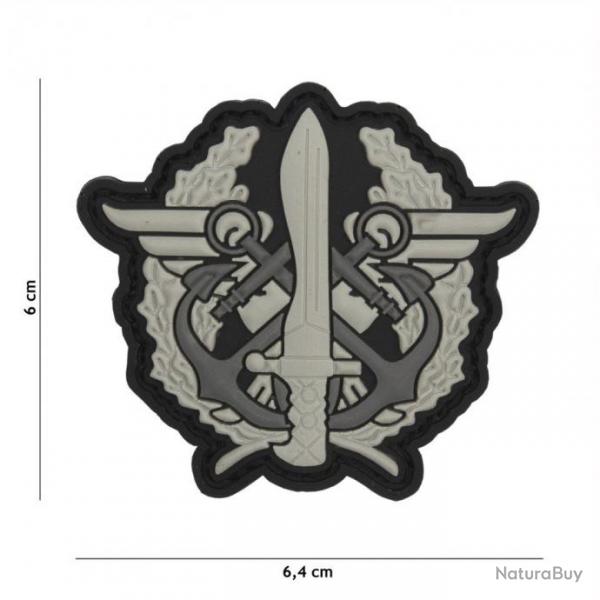 Patch 3D PVC Fusilier Marin Drago Gris (101 Inc)