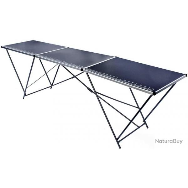 TOP ENCHERE - Table pliante multifonctions 300x60 cm - Camping, etc. - Livraison gratuite et rapide