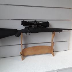 N2427 - PACK MOSSBERG PATRIOT CAL. 243 W SYNTHÉTIQUE + LUNETTE 3.12 X56 RTI NEUF