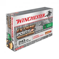 Balles De Chasse Winchester Extreme Point Lead Free Calibre 243WIN