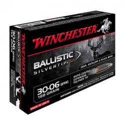 Balles De Chasse Winchester Ballistic Silvertip Calibre 30.06-150 grains