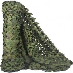 TOP ENCHERE - Filet de camouflage 1.5 x 2 m Jungle camouflage - LIVRAISON GRATUITE ET RAPIDE