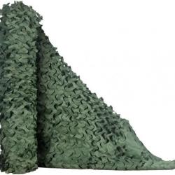 MEGA ENCHERE - Filet de camouflage 1.5 x 2 m Vert armée - LIVRAISON GRATUITE ET RAPIDE