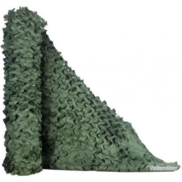 MEGA ENCHERE - Filet de camouflage 1.5 x 2 m Vert arme - LIVRAISON GRATUITE ET RAPIDE
