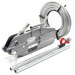 Câble de traction jusqu'à 3200 kg avec 20 m de câble diamètre 16mm pour tirer, tendre et soulever 1