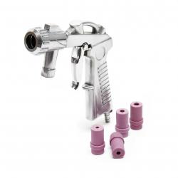 Pistolet de sablage à air comprimé 2-8 bars alu buse jet de sable 16_0002779