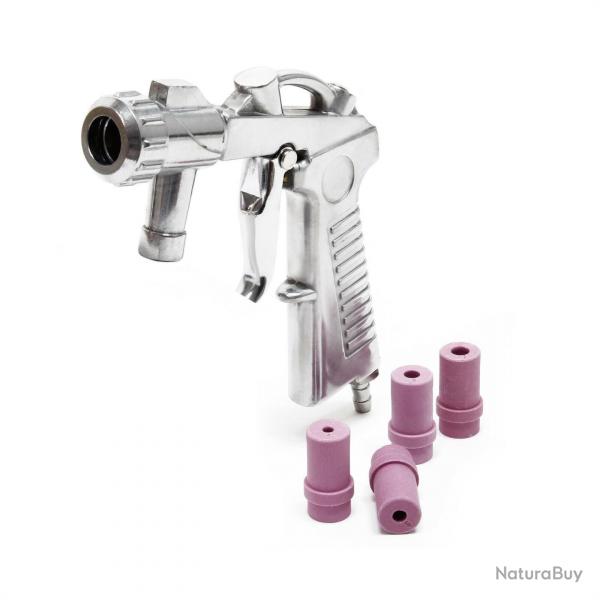 Pistolet de sablage  air comprim 2-8 bars alu buse jet de sable 16_0002779