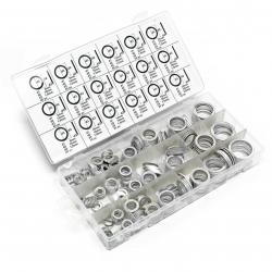 Set de bague d'étanchéité aluminium 450 pièces joint torique rondelle de joint 16_0002699
