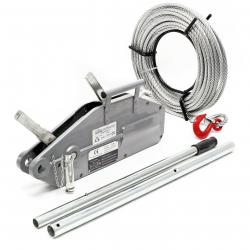 Câble traction jusqu'à 1600 kg 20 m câble diamètre 11 mm pour tirer, tendre et soulever 16_0002832