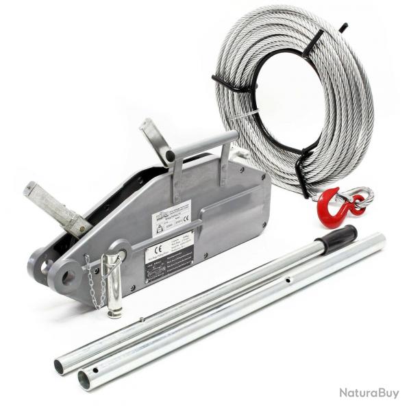 Cble traction jusqu' 1600 kg 20 m cble diamtre 11 mm pour tirer, tendre et soulever 16_0002832