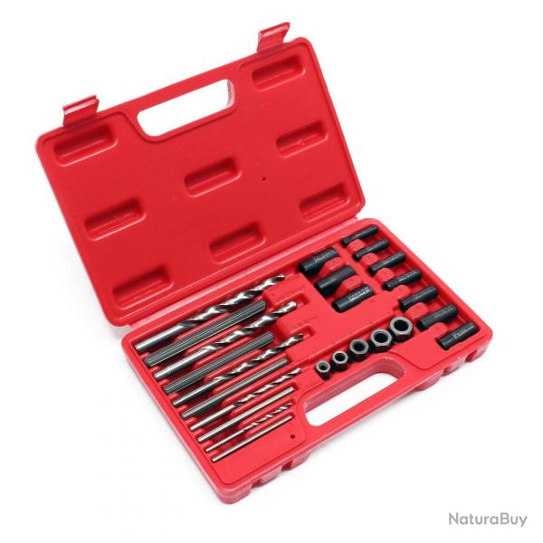 Coffret extracteur de vis goujons boulons casss set 25 pices outillage atelier 16_0002256