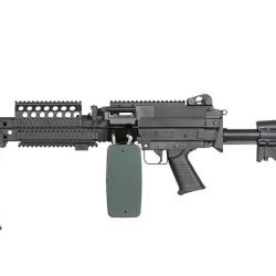 HMG MK46 Minimi Metal Noir (A&K)