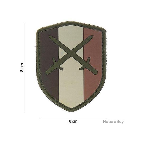 Patch 3D PVC Ecusson Belgique Desert Sword (101 Inc)