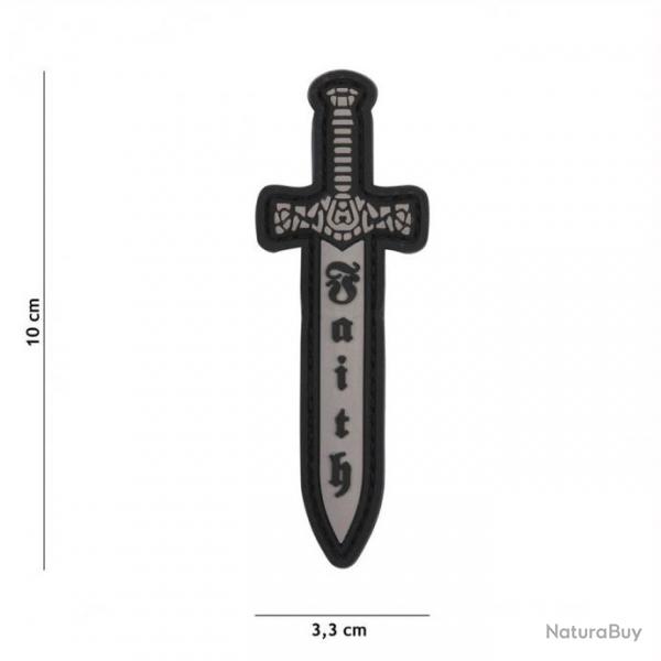 Patch 3D PVC Sword Faith (101 Inc)