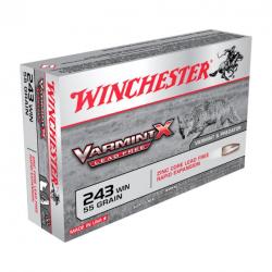 Balles De Chasse Winchester Varmint-X Lead Free Calibre 243WIN