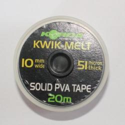 Bobine Korda Kwik Melt Solid PVA Tape 10mm