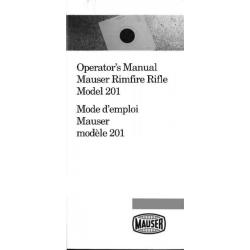 notice carabine MAUSER 201 en FRANCAIS (envoi par mail) - VENDU PAR JEPERCUTE (m1030)